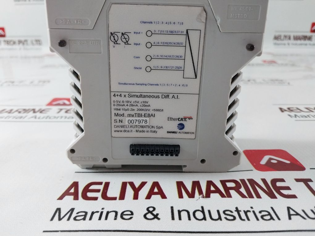 Danieli Automation Mvtbi-e8Ai Ethercat