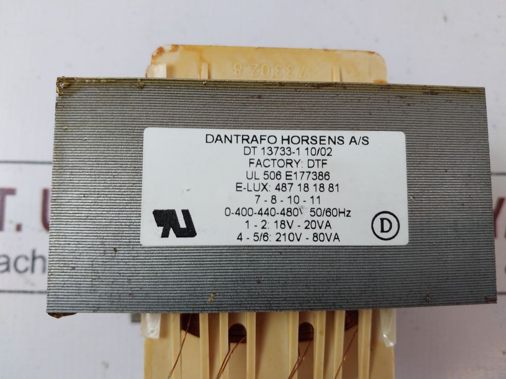 Dantrafo Dt 13733-1 10/02 Transformer 487181881