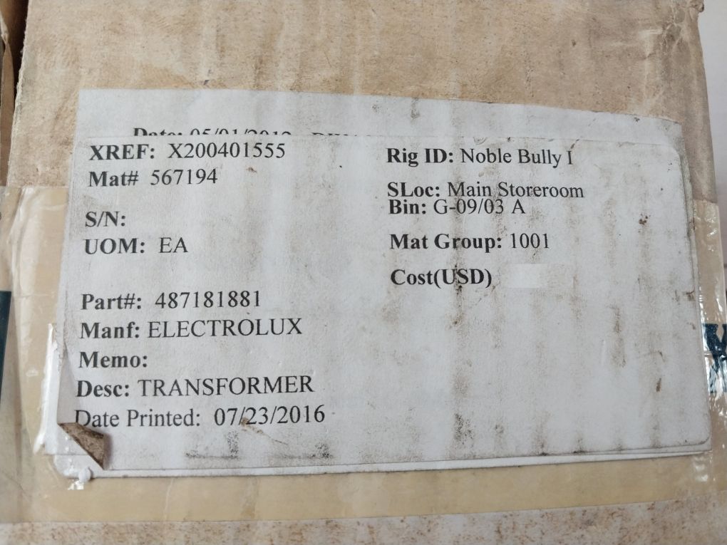 Dantrafo Dt 13733-1 10/02 Transformer 487181881