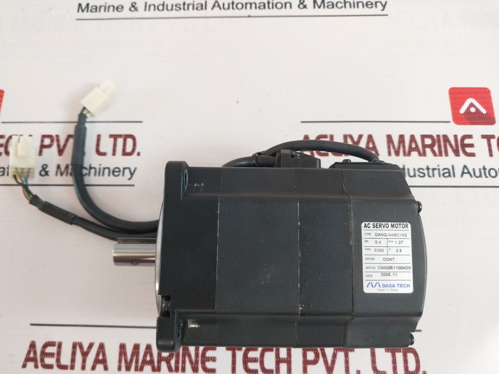 Dasa Tech Danq-04Bc1N2 Ac Servo Motor 0.4 Kw
