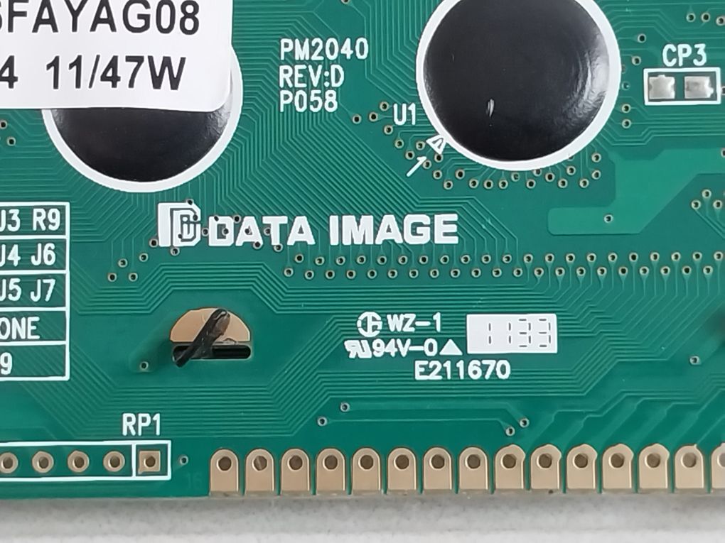 Data Image Pm2040 Rev: D Lcd Display Cm200400 Sfayag08