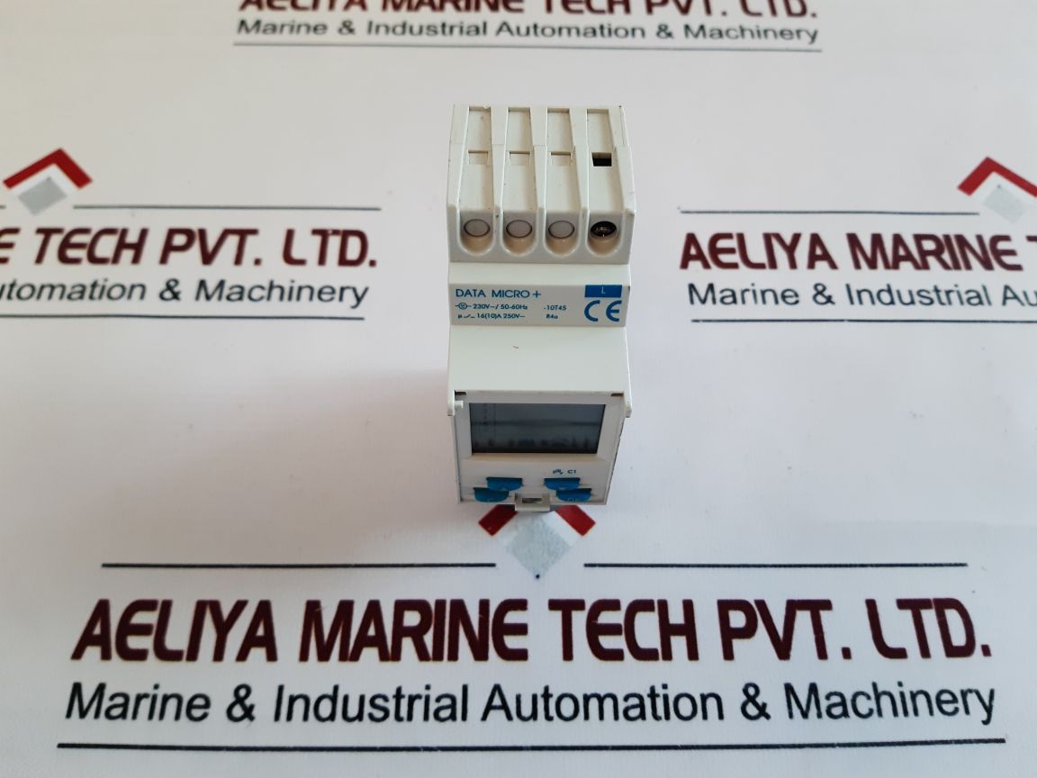 Data Micro+ 230V~/50-60Hz Din Rail Mount Digital Timer
