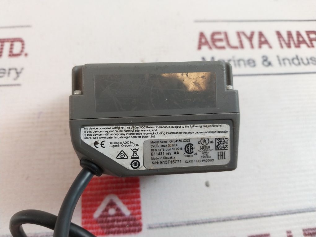 Datalogic Gryphon Gfs4150-c252 Barcode Scanner 390Ma