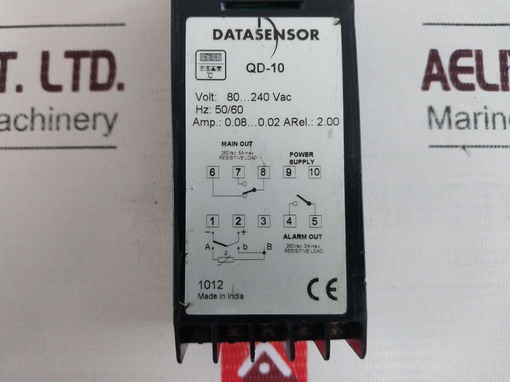 Datalogic Qd-10 Temperature Controller 80…240 Vac
