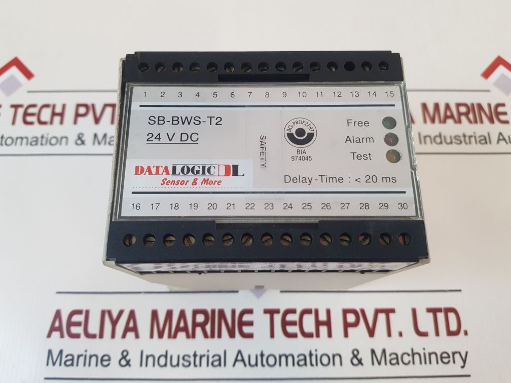 Datalogic Sb-bws-t2 Safety Control Unit 24 Vdc