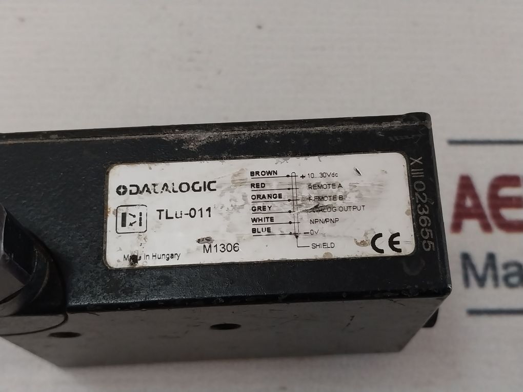 Datalogic Tlu-011 Color Mark Sensor