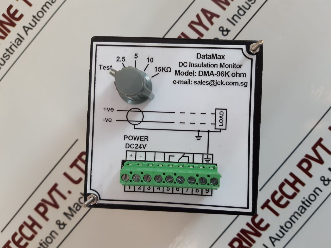 Datamax Dma-96K Ohm Dc Insulation Monitor