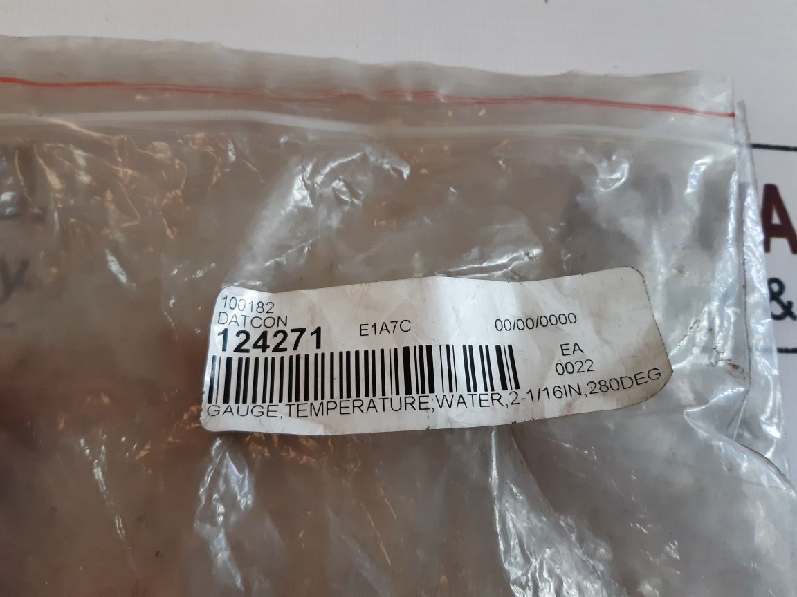 Datcon 100182 Water Temperature Gauge