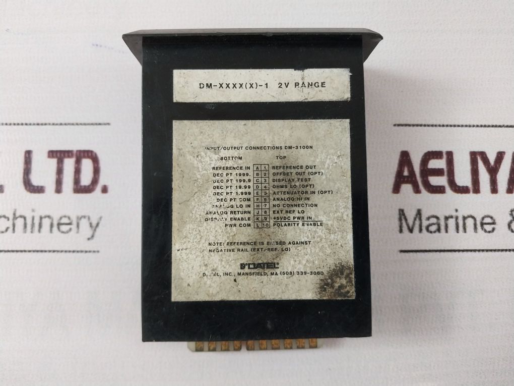 Datel Dmxxxx(X)-1 Voltmeter 2V Range
