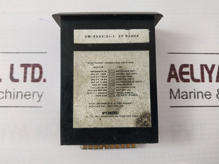 Datel Dmxxxx(X)-1 Voltmeter 2V Range