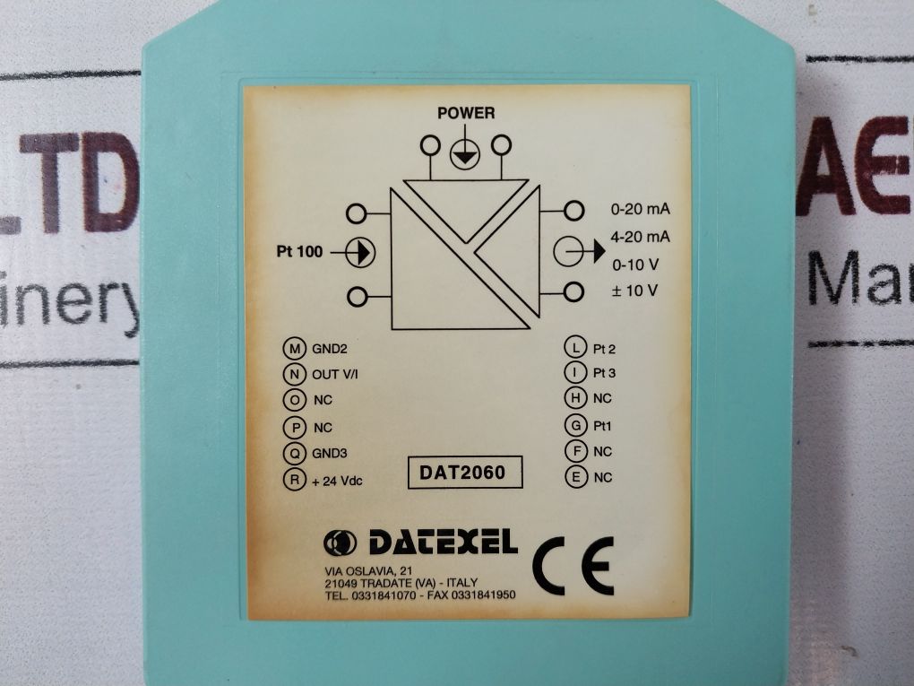 Datexel Dat2060 3 Ways Isolated Prog.Rtd Conditioner