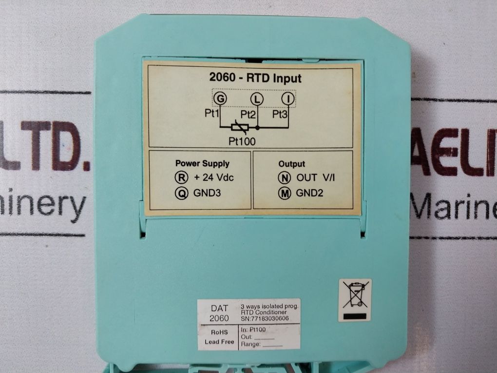 Datexel Dat2060 3 Ways Isolated Prog.Rtd Conditioner