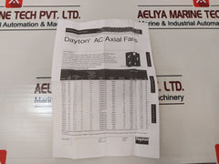 Dayton 2Rtk5 Ac Axial Fan