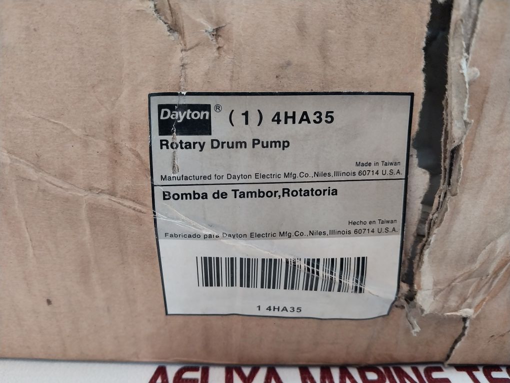 Dayton 4Ha35 Rotary Drum Pump Set