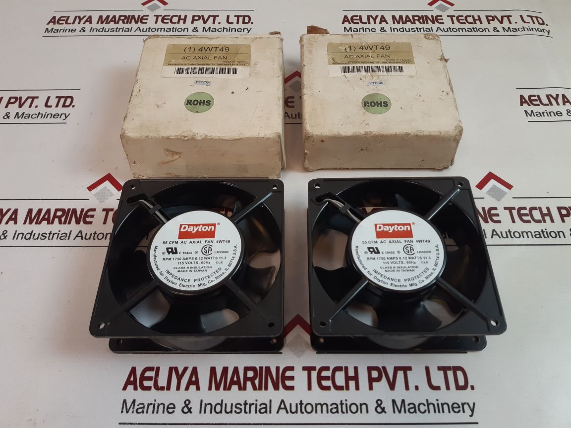 Dayton 4Wt49 Axial Fan E 19455
