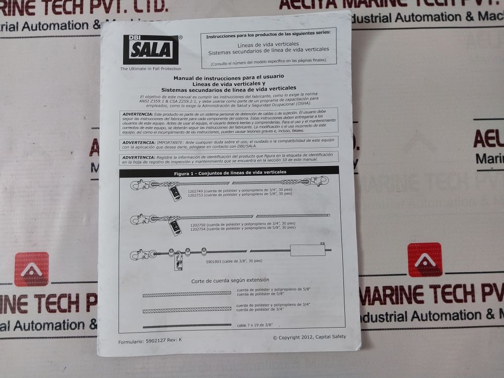 3M Dbi Sala 5900358 Capital Safety