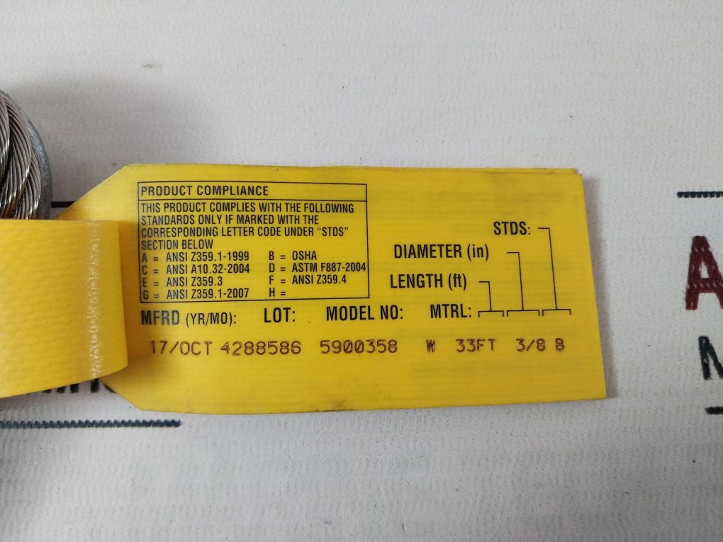 3M Dbi Sala 5900358 Capital Safety