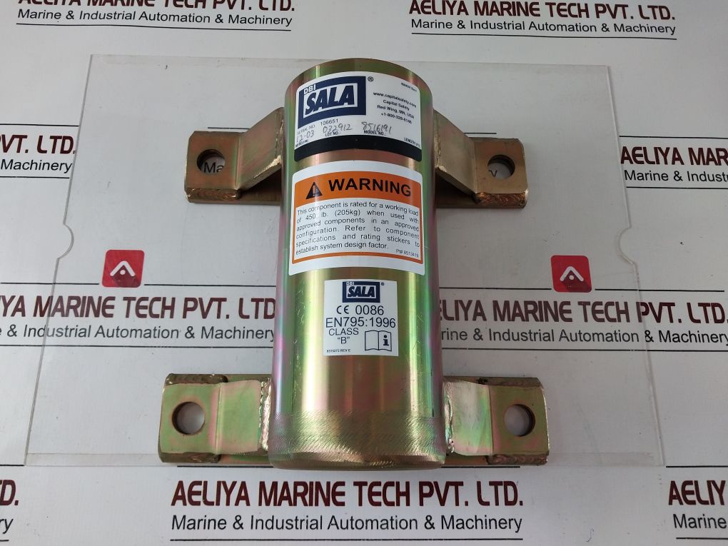 Dbi Sala 8516191 Confined Space Wall Mount Sleeve Davit Base