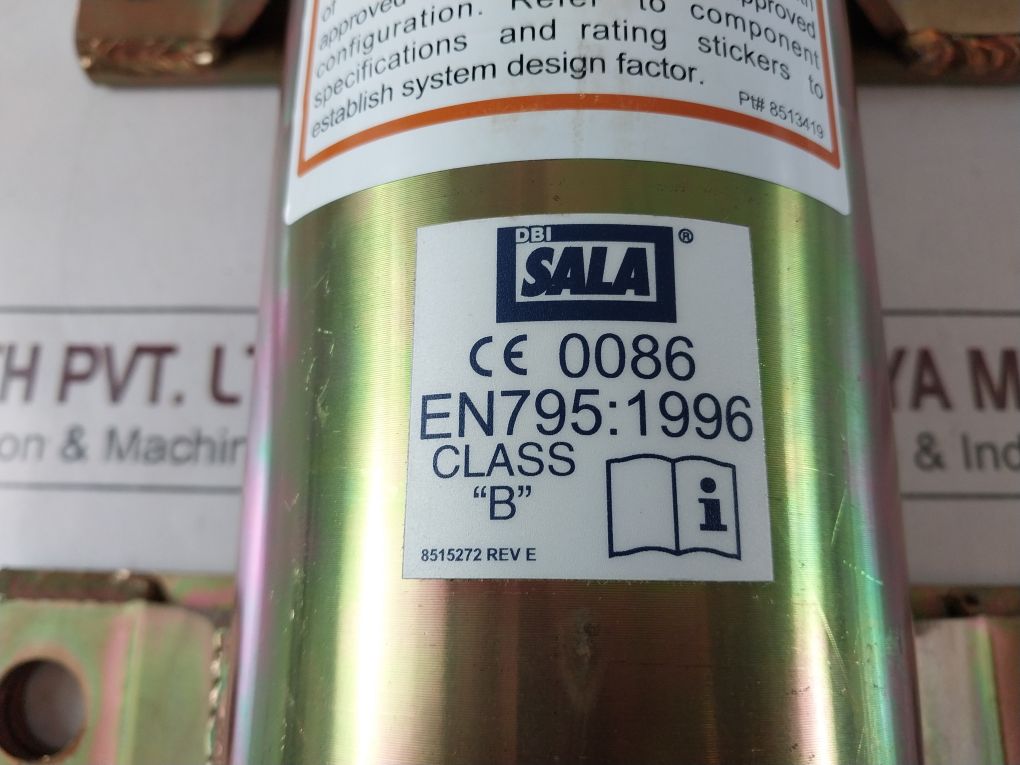 Dbi Sala 8516191 Confined Space Wall Mount Sleeve Davit Base