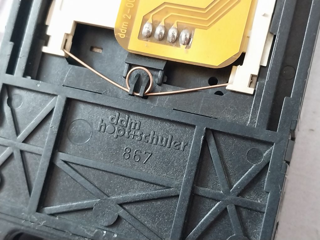Ddm Hopt+Schuler 867-03411K00000/01 Smart Card Connector
