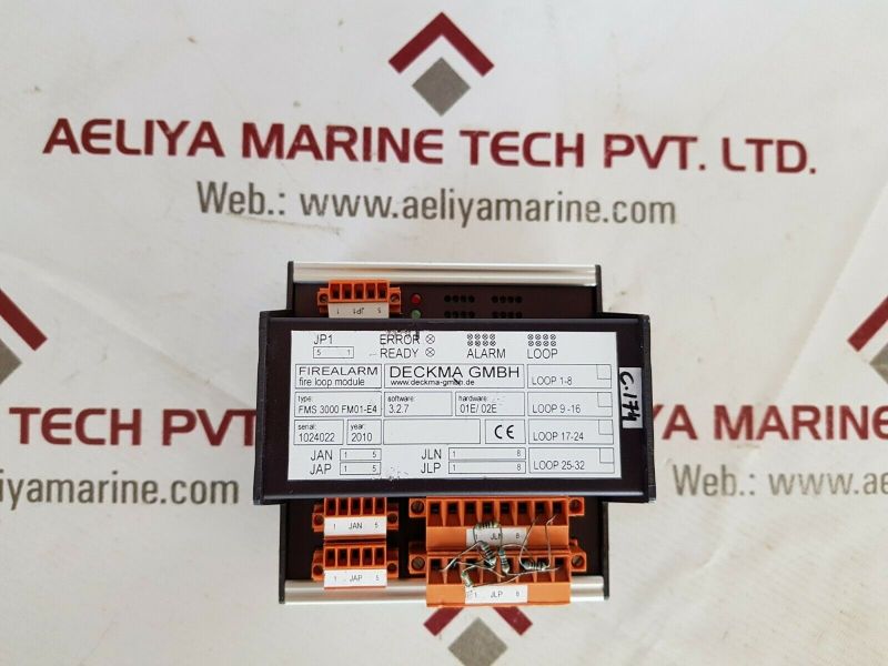Deckma Fms 3000 Fm01.E4 Firealarm Fire Loop Module – Aeliya Marine Tech