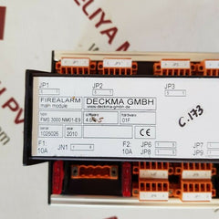 Deckma Fms 3000 Nm01-e9 Firealarm Main Module