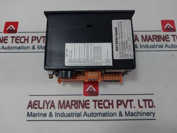 Deckma Gas 3000 General Alarm 24 Dc