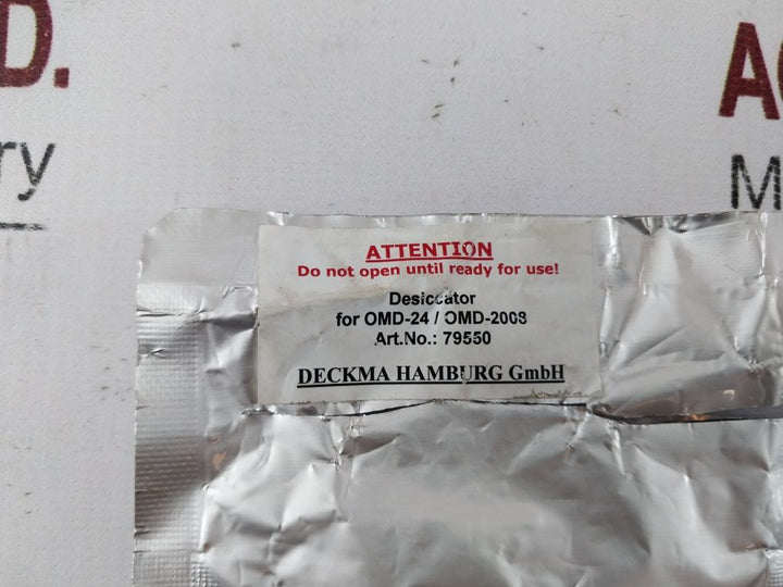 Deckma Hamburg 79550 Desiccator For Omd-24/Omd-2008