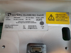 Deckma hamburg omd-2005 bilge alarm monitoring oil content meter