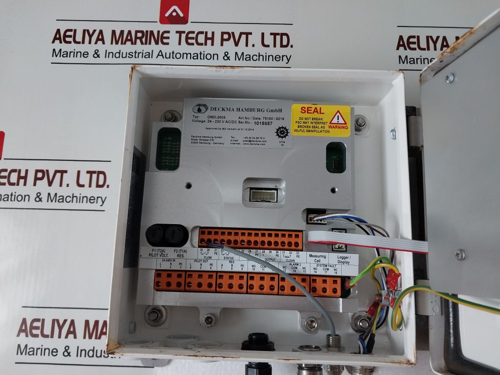 Deckma Omd-2005 Bilge Alarm Oil Content Meter 
