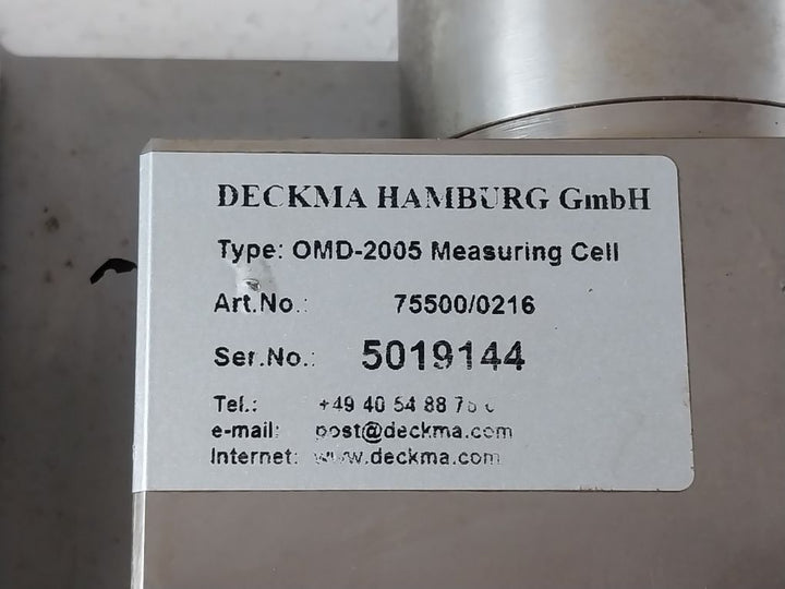 Deckma Omd-2005 Bilge Alarm Oil Content Meter 