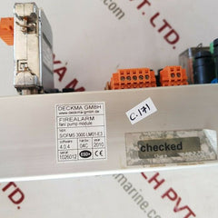 Deckma S/Ofms 3000 Lm01-e3 Firealarm Fan/Pump Module