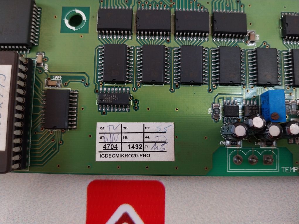 Declerck 209/00440/50 Temperature Sensor Pcb 230V