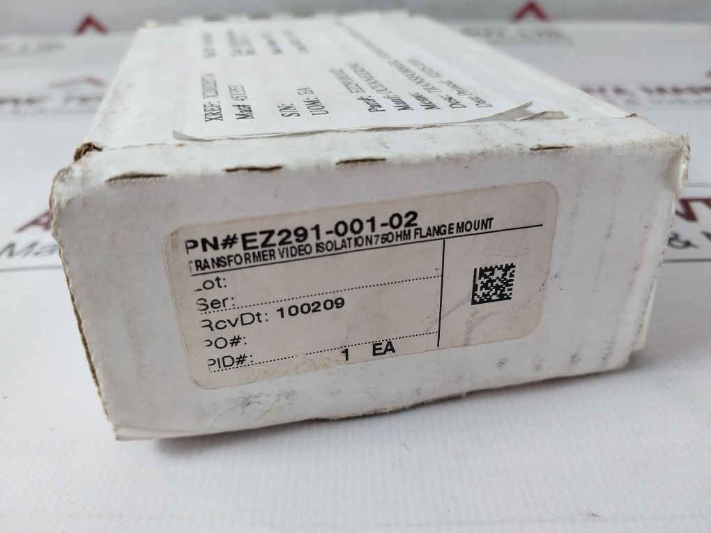 Deerfield 262-1 Video Isolation Transformer 75Ohm Ez29100102