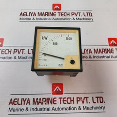 Deif -160-0-1000 Kw Watt Meter 115V Ac

