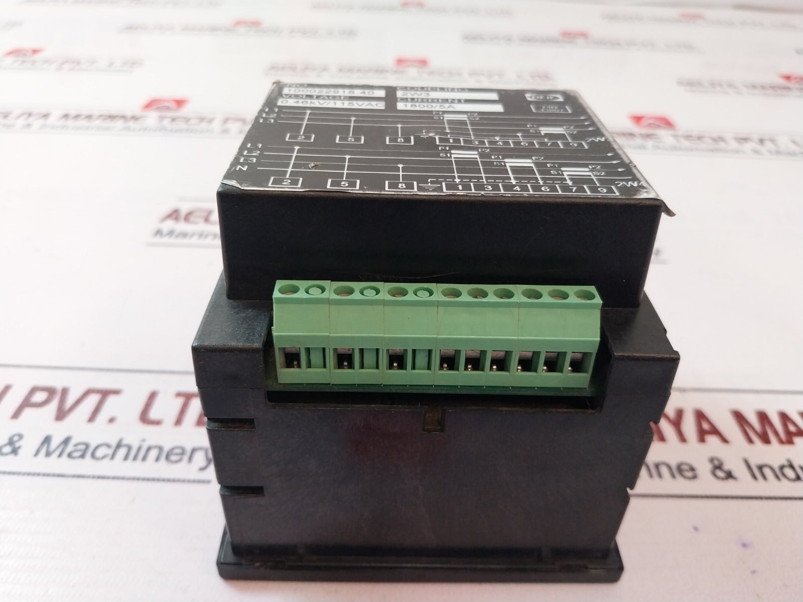 Deif -160-0-1000 Kw Watt Meter 115V Ac