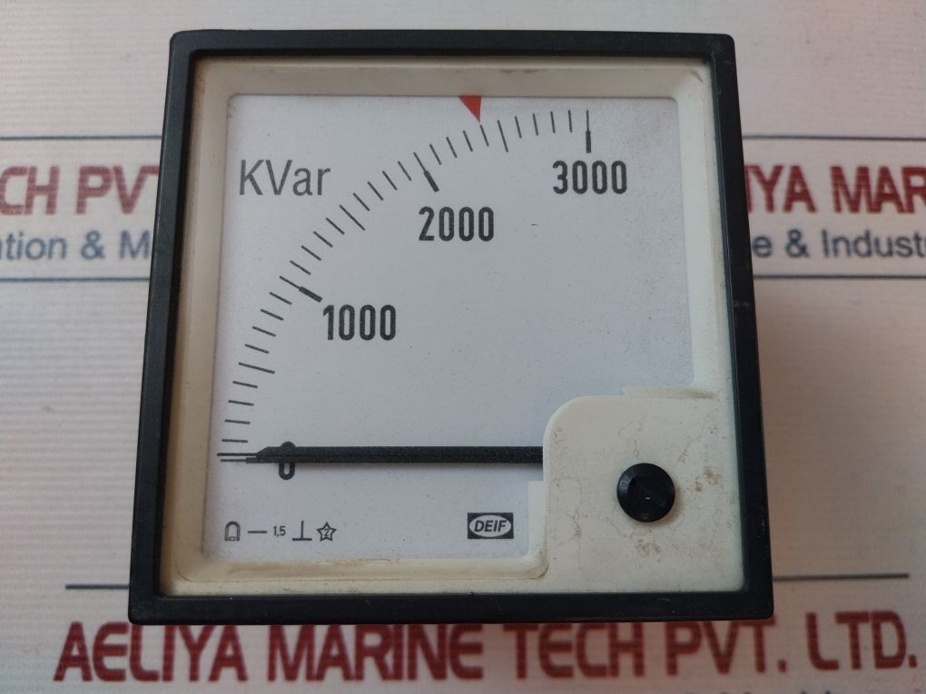 Deif 0-3000 Kvar Analog Meter 4000/1A
