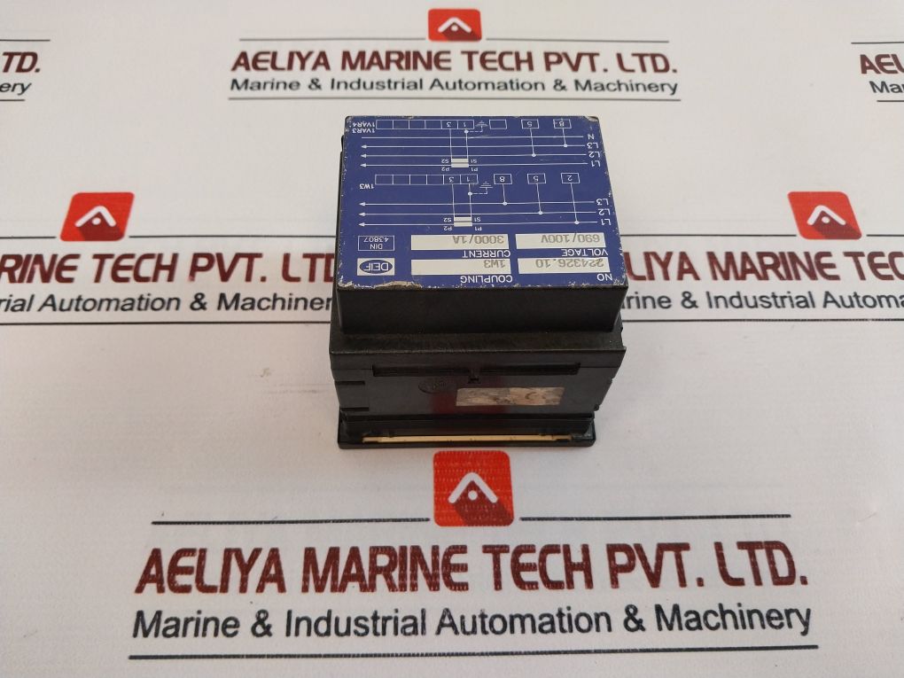 Deif 0-3 Mw Analog Voltage Meter 690/100V