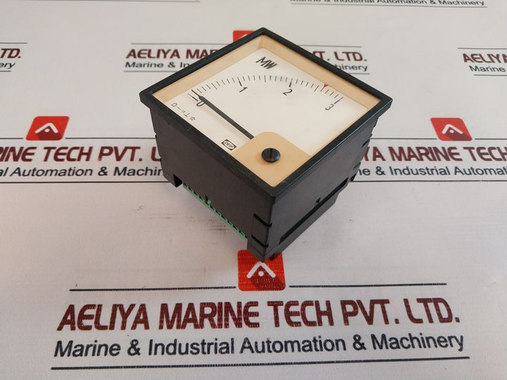 Deif 0-3 Mw Analog Voltage Meter 690/100V