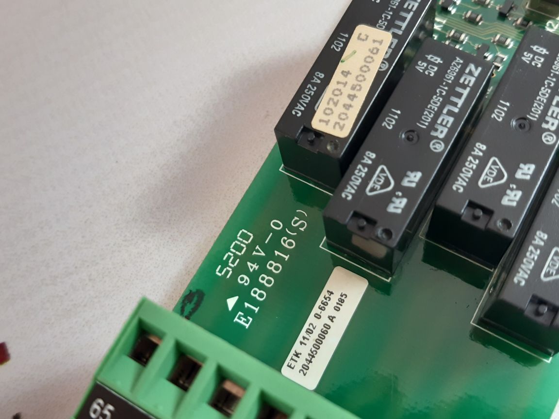 Deif 1044500060C Printed Circuit Board 1044500150C