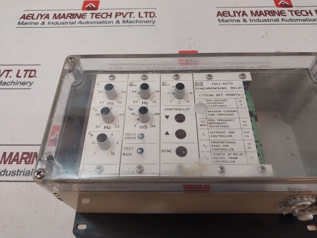 Deif 1114320007B Full-auto Synchronising Relay