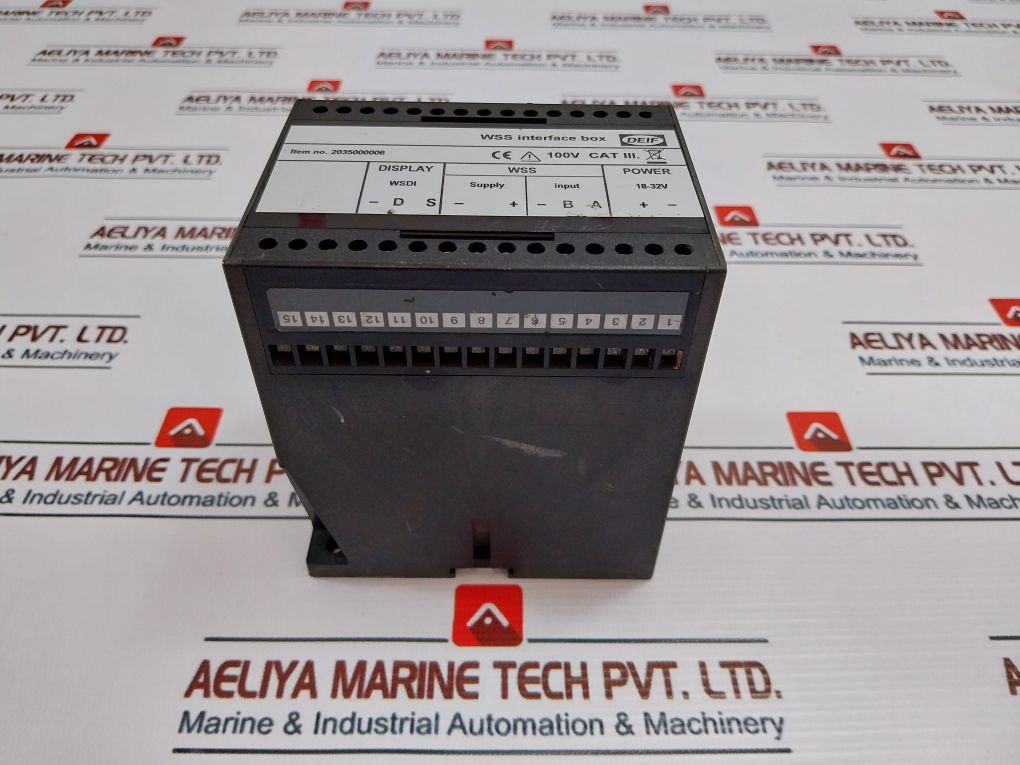 Deif 2035000006 Wss Interface Box 18-32V