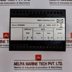 Deif 2035000006 Wss Interface Box 18-32V