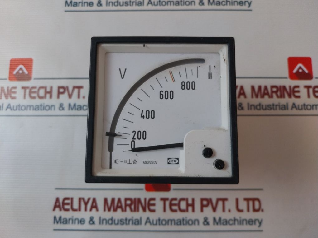 Deif 2Eq96/2 Analog Voltmeter