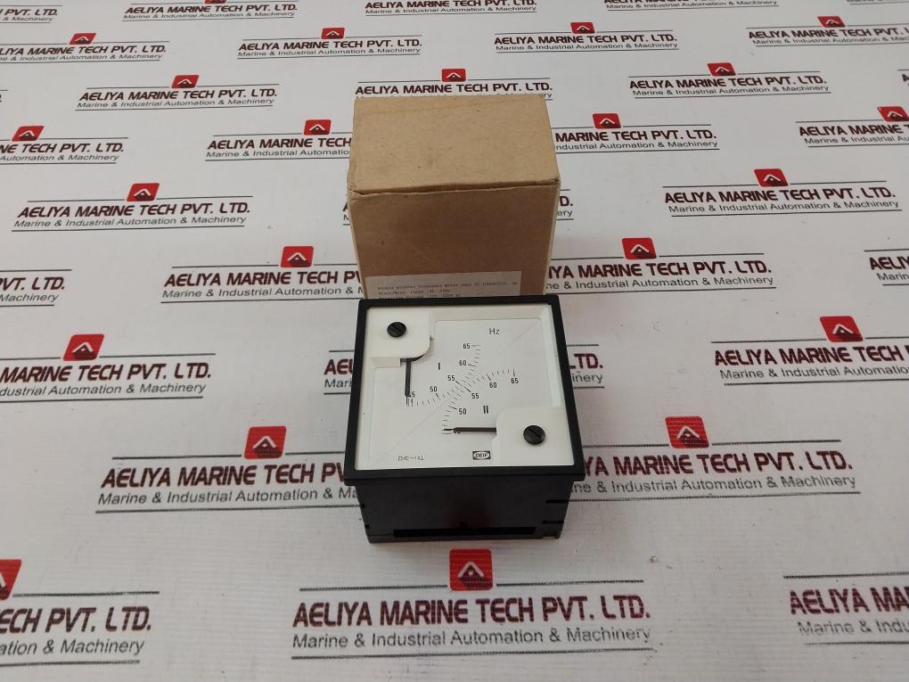 Deif 2Fq96-x Double Pointer Frequency Meter 45-65Hz