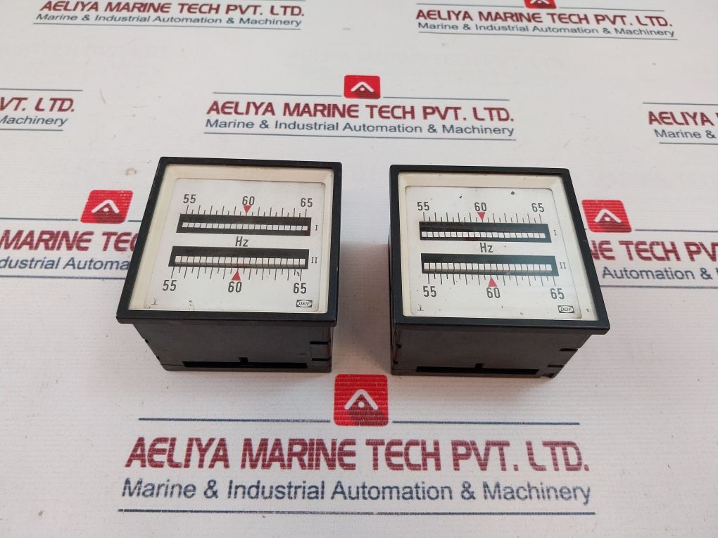 Deif 2Ftq96 Double Frequency Meter 55-65 Hz