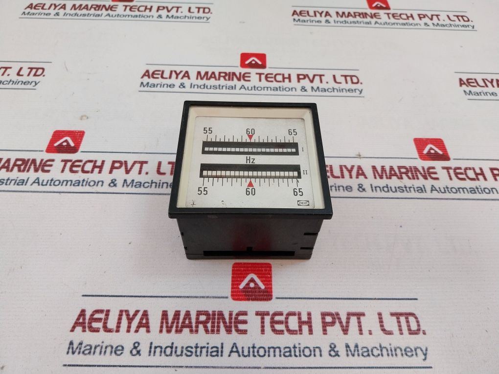 Deif 2Ftq96 Double Frequency Meter 55-65 Hz
