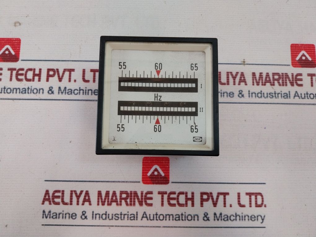 Deif 2Ftq96 Double Frequency Meter 55-65 Hz