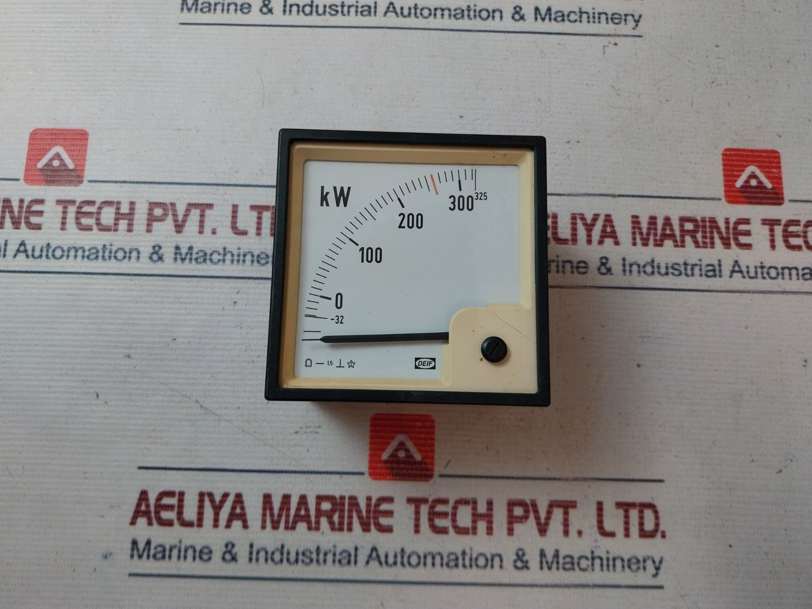 Deif 406630 230 Analog Meter 0 To 325 Kw
