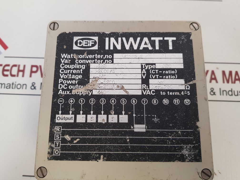 Deif 1W3 Frequency Transducer
